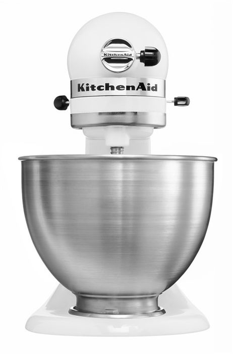 Kitchenaid Robot de Cocina 5K45SS EWH Classic, 4.28 L, Blanco