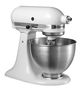 Kitchenaid Robot de Cocina 5K45SS EWH Classic, 4.28 L, Blanco