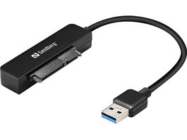 Sandberg Adaptador USB 3.0 a SATA para Discos Duros de 2.5" Hasta 5 Gbit/sec