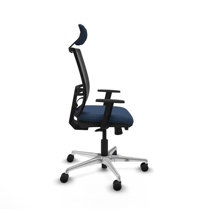 PIQUERAS Y CRESPO Silla de oficina Yunquera Azul marino y Negro PIQUERAS Y CRESPO Silla de oficina Yunquera Azul marino y Negro