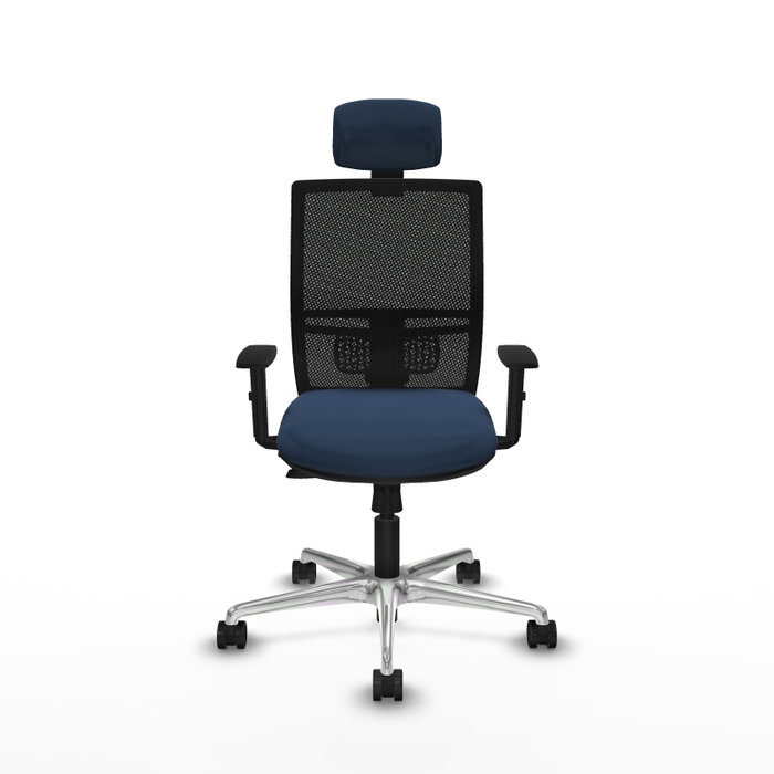 PIQUERAS Y CRESPO Silla de oficina Yunquera Azul marino y Negro PIQUERAS Y CRESPO Silla de oficina Yunquera Azul marino y Negro