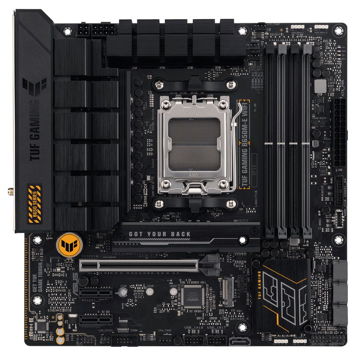 ASUS TUF GAMING B650M-E WiFi Placa Base ATX, AMD AM5, DDR5, mATX, Wi-Fi 6