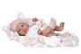 Muñecas Arias Muñeca Elegance Aria Rosa 38 cm con Manta, Muñeco de Peso para Niña, Cuerpo de Vinilo, Edad 3+