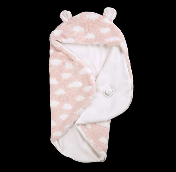 Muñecas Arias Muñeca Elegance Aria Rosa 38 cm con Manta, Muñeco de Peso para Niña, Cuerpo de Vinilo, Edad 3+