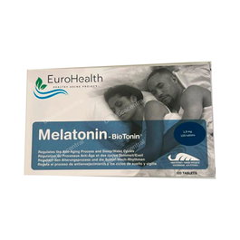 EUROHEALTH Melatonina Biotonin 1,9mg 120 Comprimidos Sublinguales Ayuda a Conciliar el Sueño