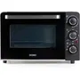 Domo Mini Horno para Hornear y Refrigerios 20 L Negro 1300W