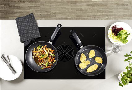 SARTÉN Adamant® Comfort de 24CM, Sartén Antiadherente Dura y Resistente, Fondo Cookstar Apto para Inducción, 159-105-24-100/0