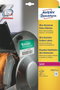 Avery L7911-10 Etiquetas de Polietileno Flexible 45,7 x 21,2 mm, 10 Hojas