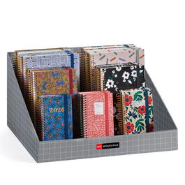 Agenda Anual (2026) Catalan Miquelrius Espiral Assortiment Expositor De 46