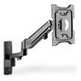 DIGITUS Soporte de Pared Universal para Monitor con Muelle Neumático y Brazo Giratorio