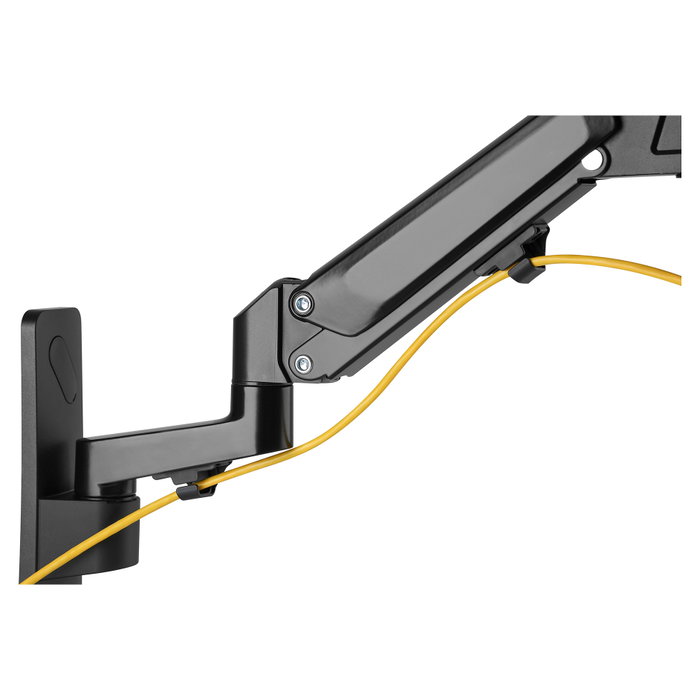 Digitus Soporte de Pared Universal para Monitor con Brazo Giratorio, Gasdruckfeder, VESA 75x75 100x100 mm, -5 a 15° Inclinación, -90 a 90° Giro, Pantalla 17-43", Hasta 23 kg, Negro Digitus Soporte de Pared Universal para Monitor con Brazo Giratorio, Gasdruckfeder, VESA 75x75 100x100 mm, -5 a 15° Inclinación, -90 a 90° Giro, Pantalla 17-43", Hasta 23 kg, Negro