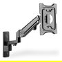 Digitus Soporte de Pared para Monitor Universal con Resorte de Gas y Brazo Giratorio