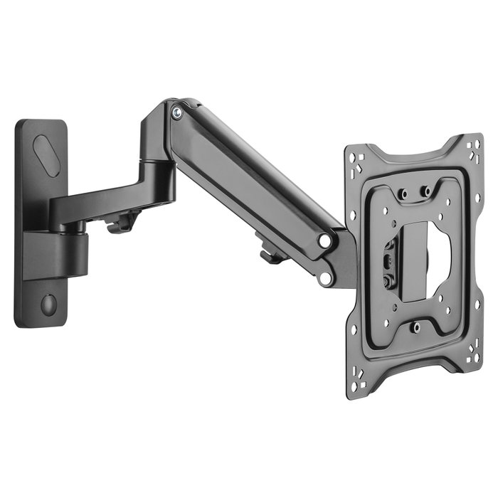 DIGITUS Soporte de Pared Universal para Monitor con Muelle Neumático y Brazo Giratorio