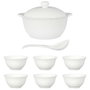 Home Deco Factory Juego de Sopa Mirage de 9 Piezas en Cerámica