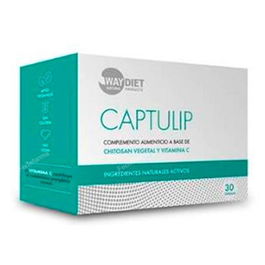 WAYDIET NATURAL PRODUCTS Captulip 30 Cápsulas Control Peso Chitosán Vitamina C Vegano