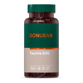 BONUSAN Taurina 600mg 60 Cápsulas Vegetales