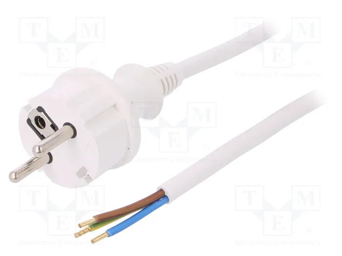 PLASTROL Cable de alimentación H05VV-F 3x1,5mm2 3m PLASTROL Cable de alimentación H05VV-F 3x1,5mm2 3m