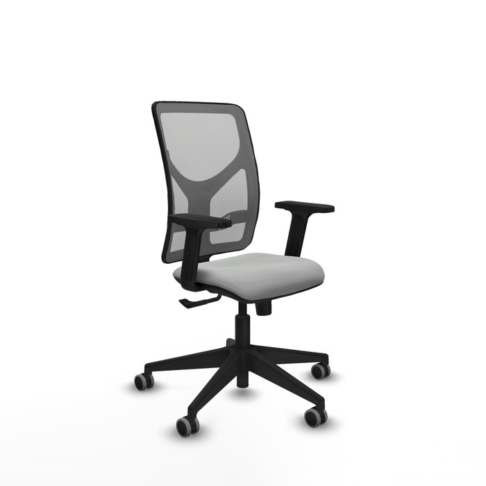 PIQUERAS Y CRESPO Silla de oficina Motilla Gris con Mecanismo Sincro PIQUERAS Y CRESPO Silla de oficina Motilla Gris con Mecanismo Sincro