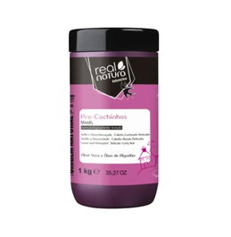 Real Natura Máscara Sem Sal Pro-Cachinhos 1kg
