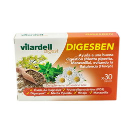 VILARDELL Digesben 30 Capsulas