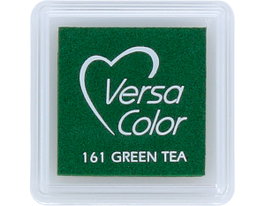 Tsukineko Tinta VERSACOLOR té verde opaca 33x33mm
