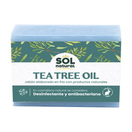 Sol Natural Jabón en Pastilla Árbol del Té 100g - Cuidado e Higiene Corporal