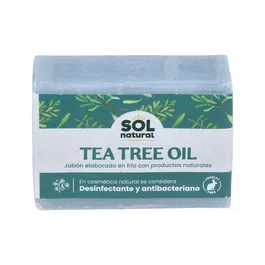 SOLNATURAL Jabón en Pastilla Árbol de Té 100gr
