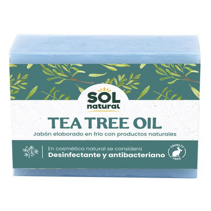 SOLNATURAL Jabón en Pastilla de Tea Tree 100g