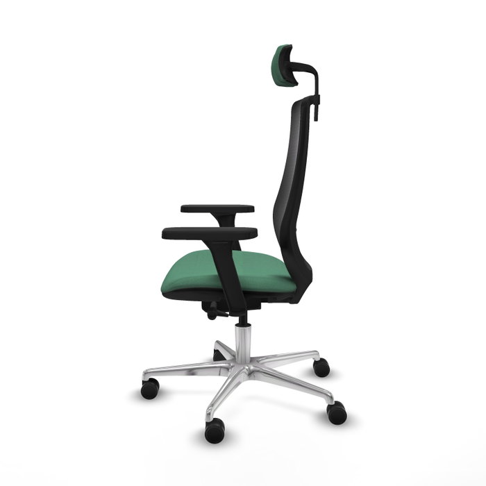 PIQUERAS Y CRESPO Silla de oficina Mardos Verde esmeralda y Negro