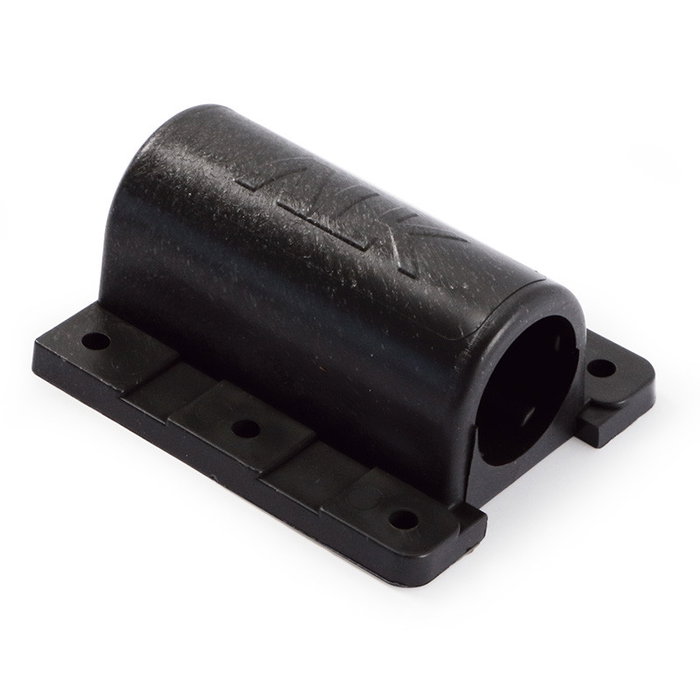 HERRAJES ALK Puente Guía Deslizante Negro para Tubo 20 mm HERRAJES ALK Puente Guía Deslizante Negro para Tubo 20 mm