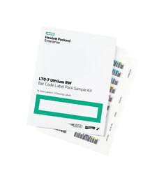 Hewlett Packard Enterprise LTO-7 Ultrium RW Pack de Etiquetas con Código de Barras para Cinta