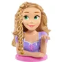 Disney Cabezal de Peinado Rapunzel Deluxe DIS0886144873621 con 12 Accesorios y Guía de Peinado