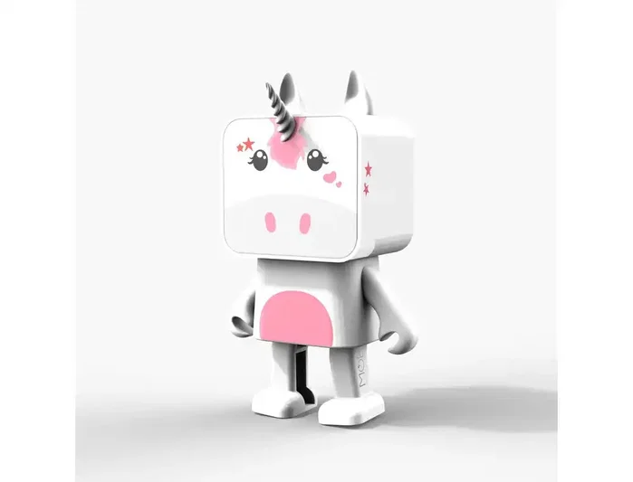 Wondee Altavoz bailarín unicornio 3W Bluetooth con micrófono