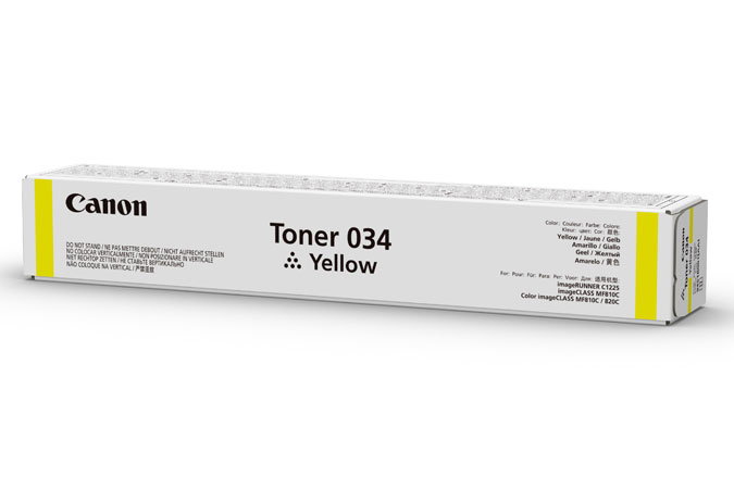 Canon Cartucho de Tóner 034 Amarillo (9451B001)