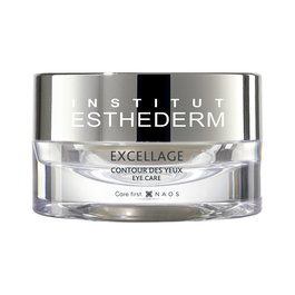 Institut Esthederm EXCELLAGE Contorno de Ojos 15 ml - Crema Anti-Ojeras y Bolsas con Tecnología REPAIR+, Pieles Secas y Normales