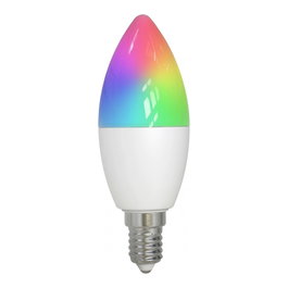 Miboxer LED Retrofit E14 Kerze milchig 4W RGB-WW (RGB-CCT)