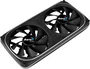 Aerocool Astro 24 - Ventilador para Tarjeta Gráfica con RGB Addressable (ASUS Aura/MSI Mystic Light/Gigabyte RGB Fusion), 12cm, 1000 RPM, 80.3 CFM, Negro