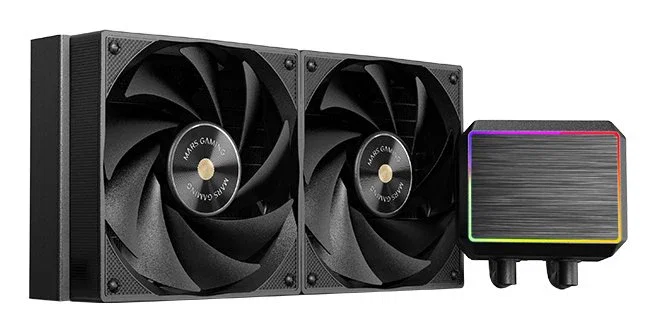Mars Gaming ML-PROII240 - Kit Refrigeración Líquida AIO 240mm Negro, 2 Ventiladores 120mm PWM 800-2000 RPM, Bomba 4ª Gen Cobre, TDP 450W, FRGB, Compatible Intel LGA1700/AMD AM5