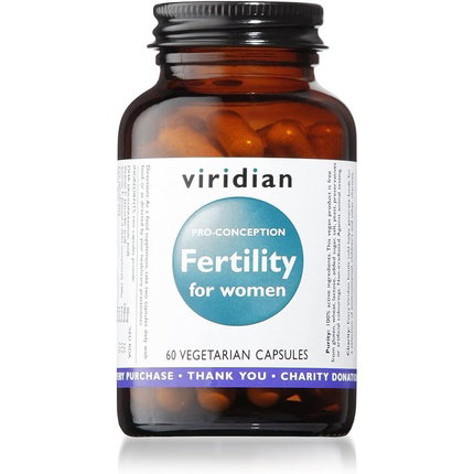 VIRIDIAN Fertility para Mujeres 60 Cápsulas Veganas VIRIDIAN Fertility para Mujeres 60 Cápsulas Veganas