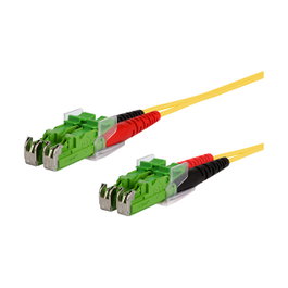 METZ CONNECT Patchkabel E2000-D APC/E2000-D APC OS2 1,0m
