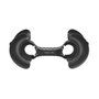 LogiLink KAB0068 Organizador de cables para 2-20m, Negro