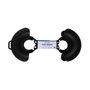 LogiLink KAB0068 Organizador de cables para 2-20m, Negro