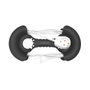 LogiLink KAB0068 Organizador de cables para 2-20m, Negro