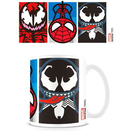 PYRAMID Taza Kawaii Spiderman Venom Marvel de Cerámica 315ml