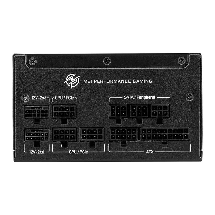 MSI MPG A1000GS PCIE5 1000W Fuente de Alimentación 80 Plus Gold Modular Negra MSI MPG A1000GS PCIE5 1000W Fuente de Alimentación 80 Plus Gold Modular Negra