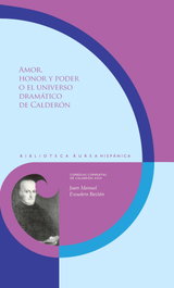 Amor, honor y poder o el universo dramático de Calderón, Juan Manuel Escudero Baztán - IBEROAMERICANA - VERVUERT