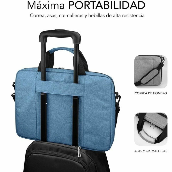 Subblim Maletín Air Padding para Portátil de 15,6 pulgadas, Azul Subblim Maletín Air Padding para Portátil de 15,6 pulgadas, Azul