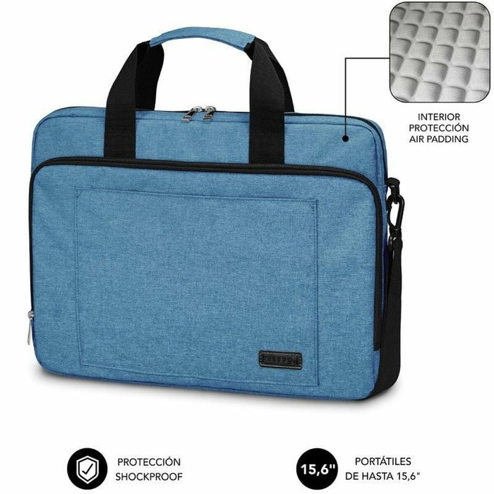 Subblim Maletín Air Padding para Portátil de 15,6 pulgadas, Azul Subblim Maletín Air Padding para Portátil de 15,6 pulgadas, Azul