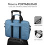 Subblim Maletín Air Padding para Portátil de 15,6 pulgadas, Azul