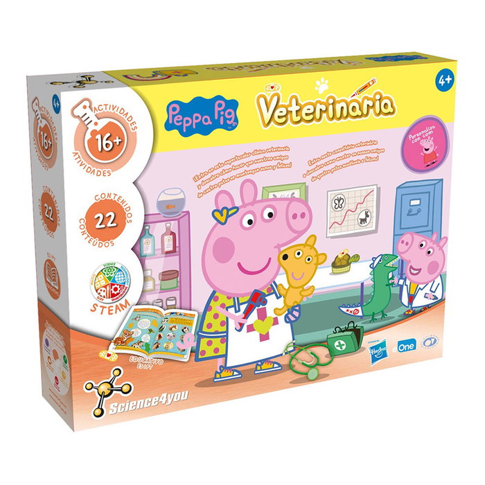 Science4You Veterinaria Peppa Pig 80002989 Juguete Educativo para Niños +4 Años